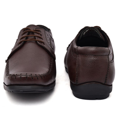 PILLAA Men's Formal Beige Shoes