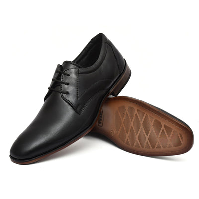 PILLAA- Brown premium leather formal shoes for men!