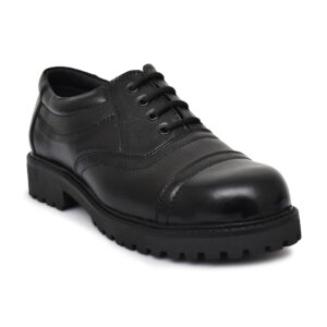 Black Formal Shoes with Steel Toe