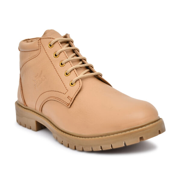 Beige Casuals boot For Men