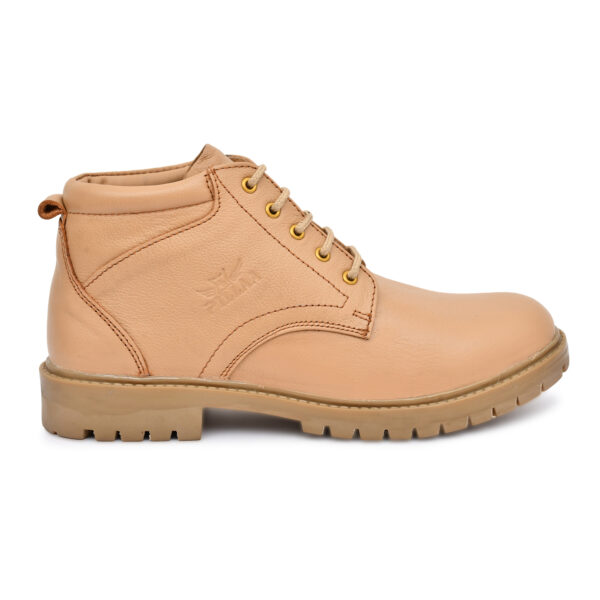 Beige Casuals boot For Men