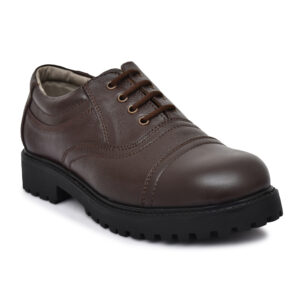 Brown Formal Shoes with Steel Toe