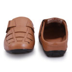 Tan Slip-on Sandal For Men