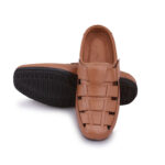 Tan Slip-on Sandal For Men