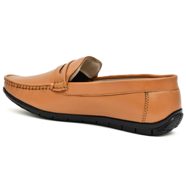 tan formal shoe