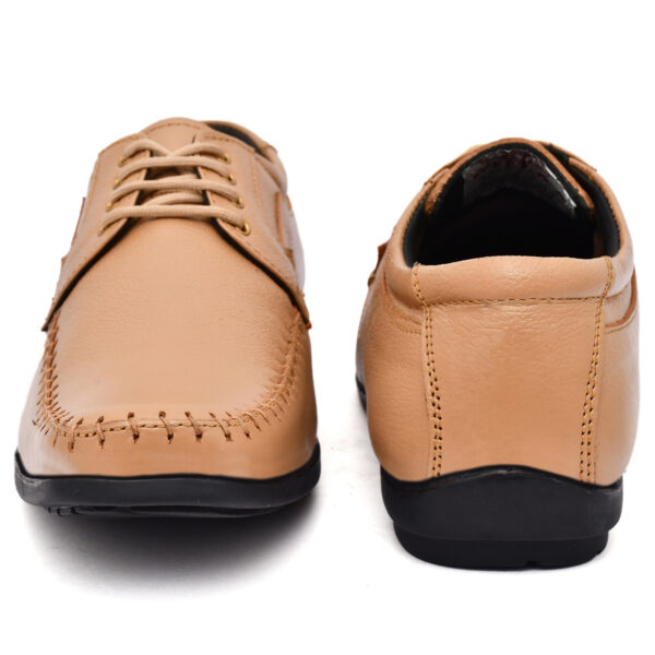 tan formal shoe
