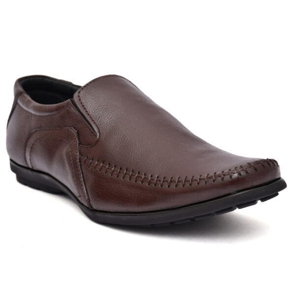 brown casual shoe