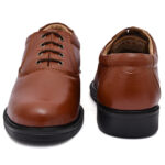 Tan lace-up shoes For Men