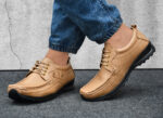 Leather Lace-Up Formal Shoes for Men | Classic Office & Party Wear