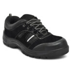 Men’s Suede Leather Steel Toe Safety Shoes – Durable & Stylish Protection