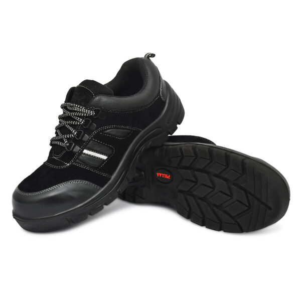 Men’s Suede Leather Steel Toe Safety Shoes – Durable & Stylish Protection