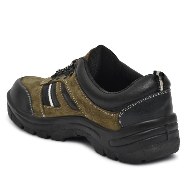 Men’s Suede Leather Steel Toe Safety Shoes – Durable & Stylish Protection