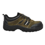 Men’s Suede Leather Steel Toe Safety Shoes – Durable & Stylish Protection