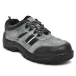 Men’s Suede Leather Steel Toe Safety Shoes – Durable & Stylish Protection