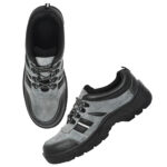 Men’s Suede Leather Steel Toe Safety Shoes – Durable & Stylish Protection