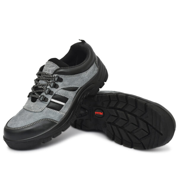 Men’s Suede Leather Steel Toe Safety Shoes – Durable & Stylish Protection