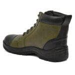 Men’s High Ankle Steel Toe Work Boots – Durable Safety Shoe