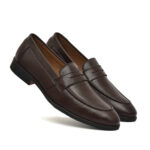 Men’s Genuine Leather Loafers – Soft Leather Upper | TPR Sole | Casual & Corporate Wear
