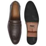 Men’s Genuine Leather Loafers – Soft Leather Upper | TPR Sole | Casual & Corporate Wear