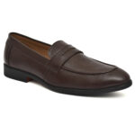 Men’s Genuine Leather Loafers – Soft Leather Upper | TPR Sole | Casual & Corporate Wear