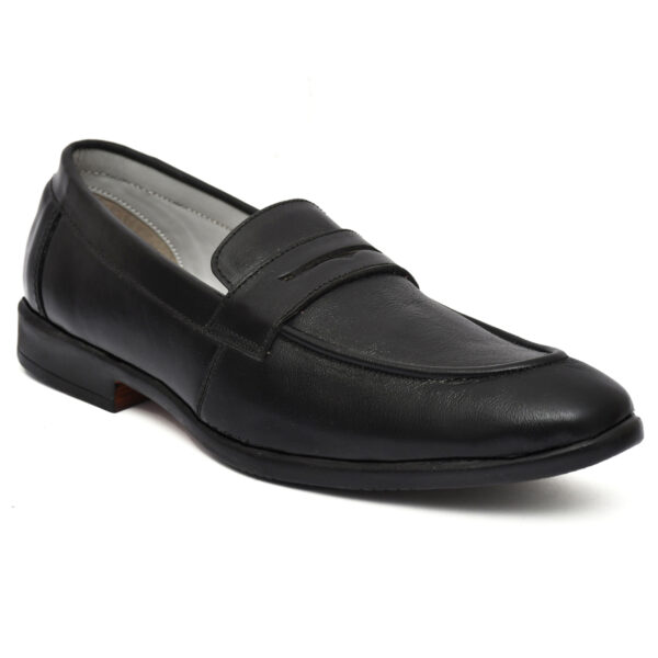 Men’s Genuine Leather Loafers – Soft Leather Upper | TPR Sole | Casual & Corporate Wear