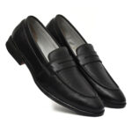Men’s Genuine Leather Loafers – Soft Leather Upper | TPR Sole | Casual & Corporate Wear
