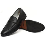 Men’s Genuine Leather Loafers – Soft Leather Upper | TPR Sole | Casual & Corporate Wear
