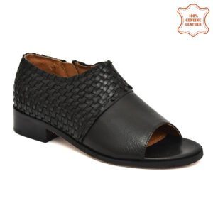 Women's Genuine Leather Flat Casual Sandals