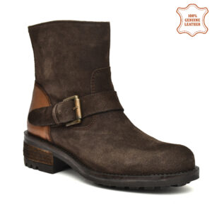 Women's Suede Leather High Ankle Party Boots