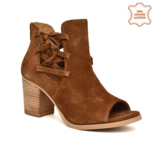 Women's Suede High Heel Ankle Boots