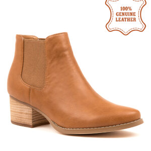 Genuine Leather Chelsea Boots for Women – Stylish, Comfortable & Durable