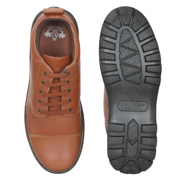 Men's Ankle Boots - Durable Lace-Up Leather Styles