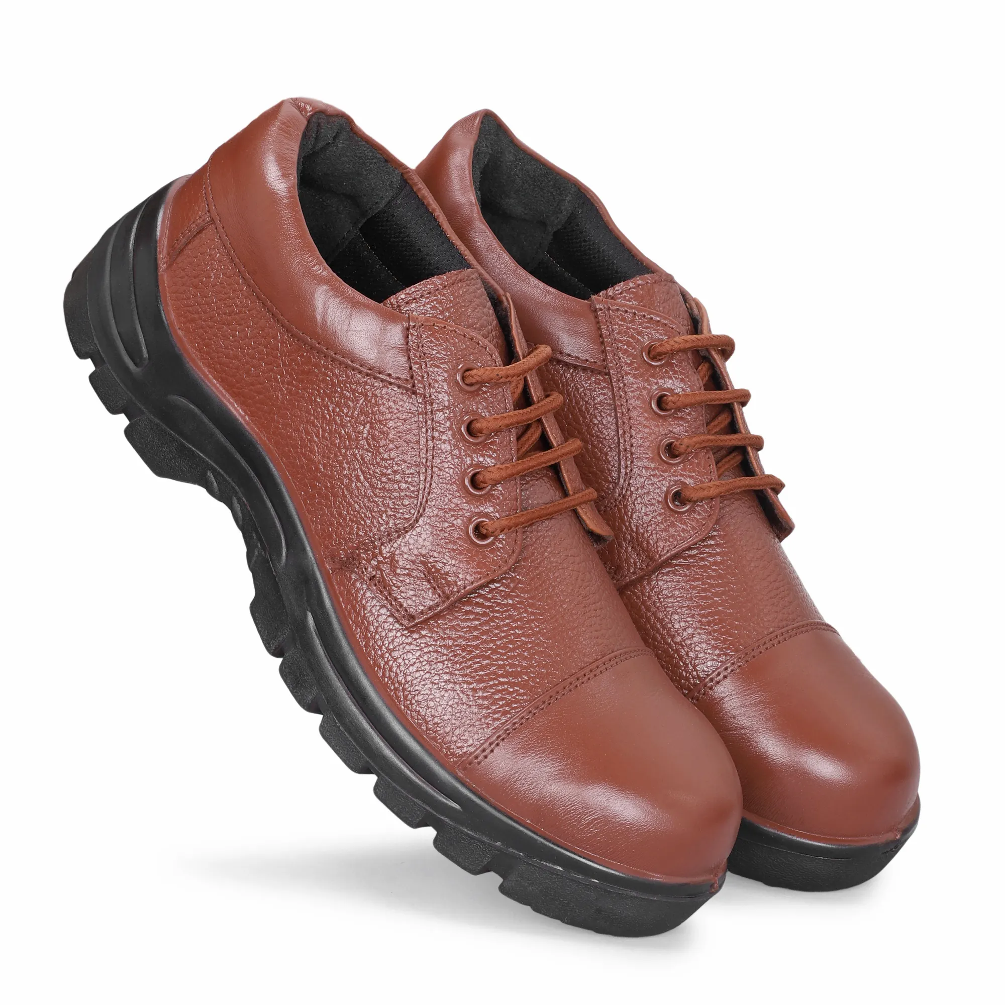 Men's Tan Safety Shoes for Ultimate Workplace Protection