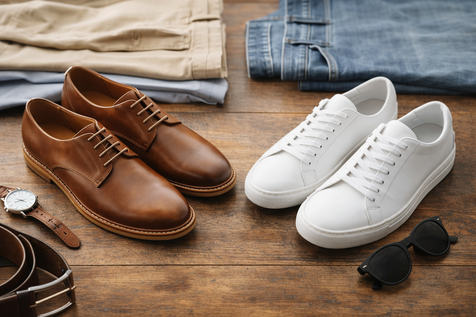 dress shoes vs casual shoes Shoes are an essential part of any outfit and can make or break the overall look you're trying to achieve. So, what shoes are appropriate for business casual? Roberto Revilla London