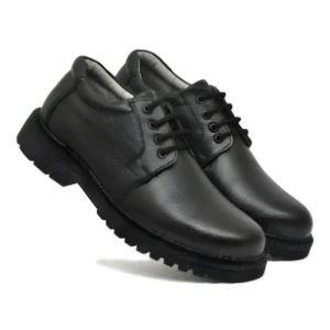 Black Men Formal Shoes Durable Lace Up