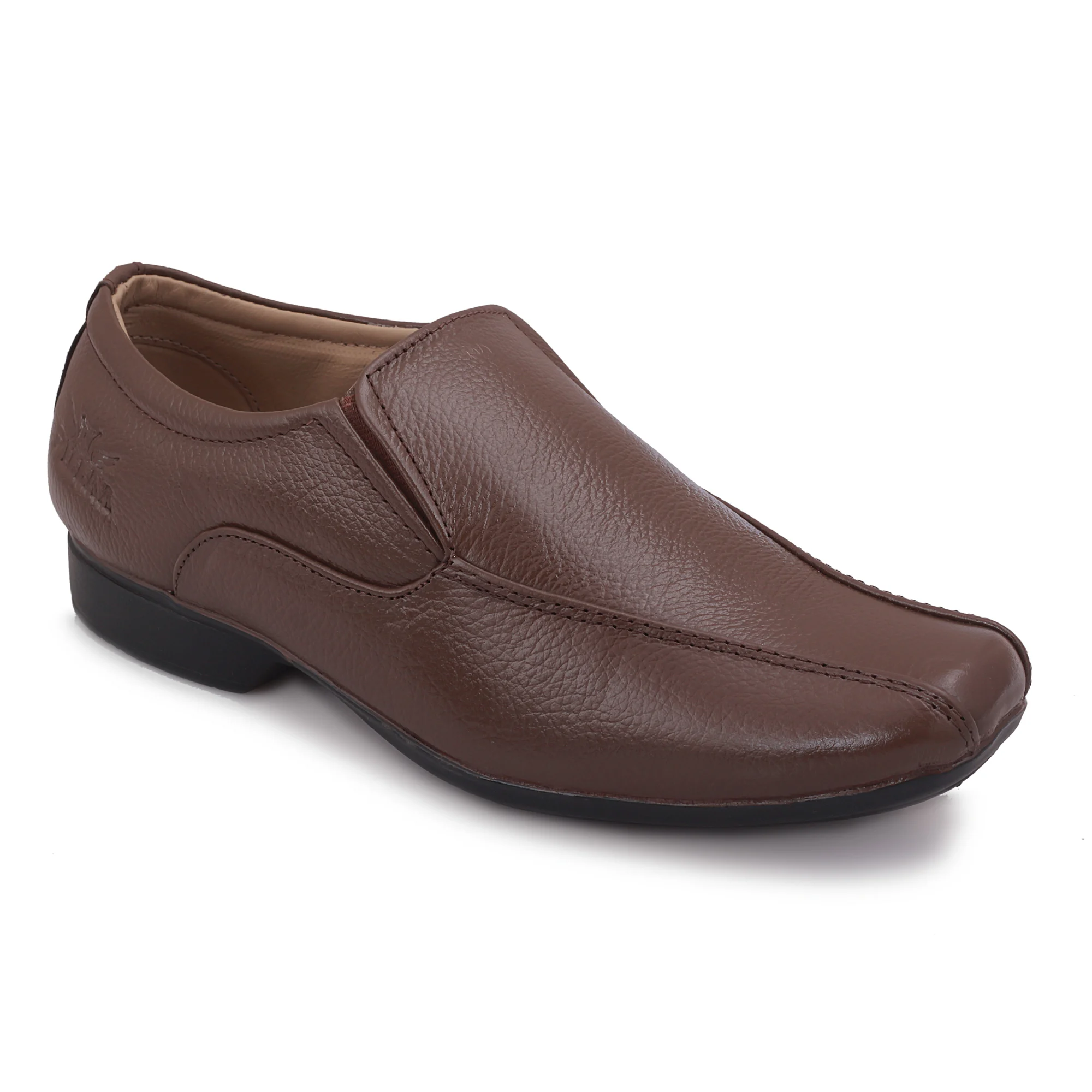 Brown Men Formal Slip On Shoes