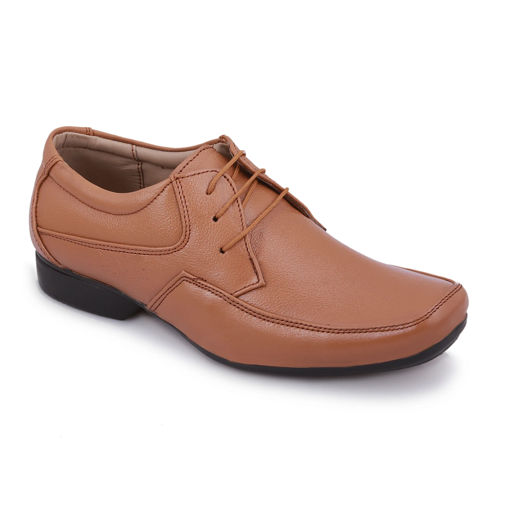 Tan Men Formal Lace Up Shoes